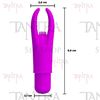 Vibrador con 12 funciones de vibración, 4 estilos diferentes de funda de silicona con recarga USB